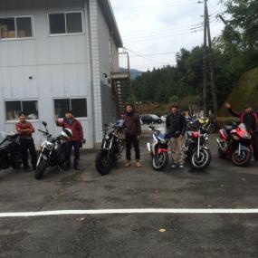 ハーフデーツーリング２０１６　秋の山道